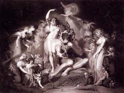 Titania, Bottom and the Fairies, Act 4, Scene 1 of A Midsummer Night
